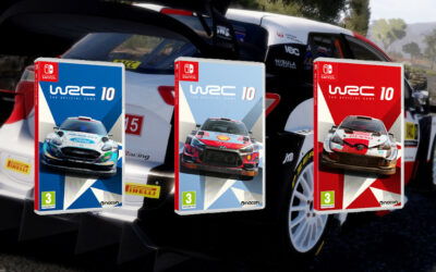 WRC 10 announced for the Nintendo Switch