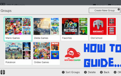 Latest Nintendo Switch update finally allows software groups